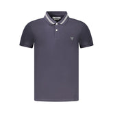 Guess Jeans Blue Cotton Polo Shirt